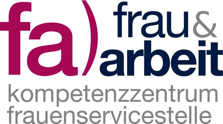 Logo der Organisation Frau&Arbeit